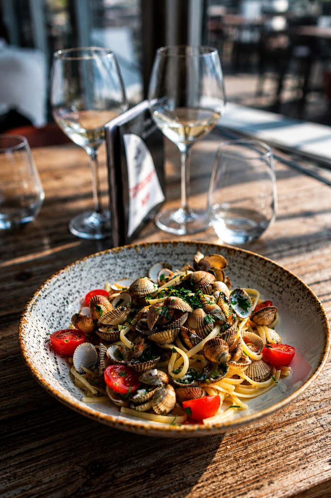 Photographie culinaire professionnelle pour restaurant sur le Bassin d’Arcachon