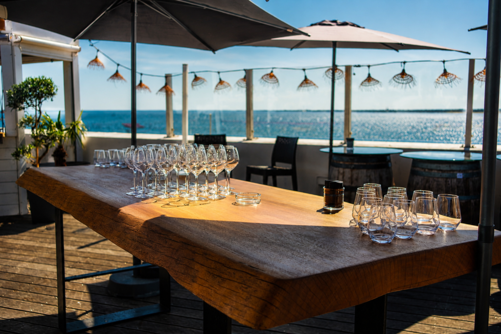 Photographie professionnelle de restaurant sur le Bassin d’Arcachon